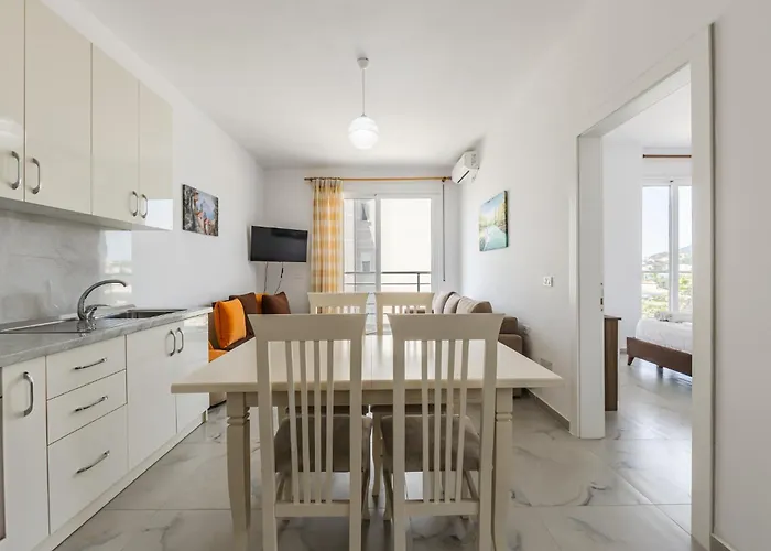 Beachside Comfort In Orikum By Pikhost 公寓 *